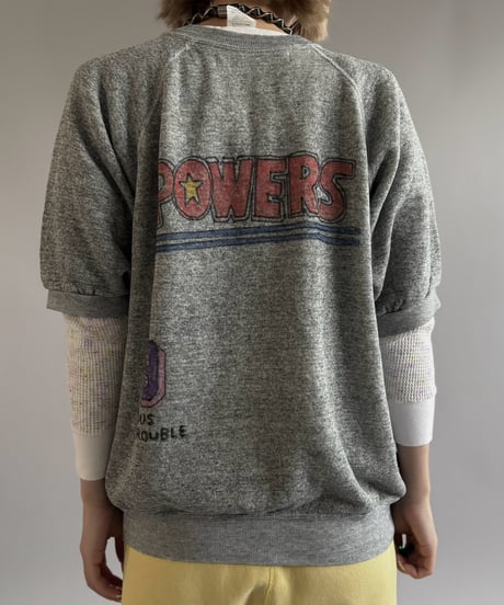 【RE;CIRCLE】 RE Mash up Products Handwritten Sweat Top  /261026-005