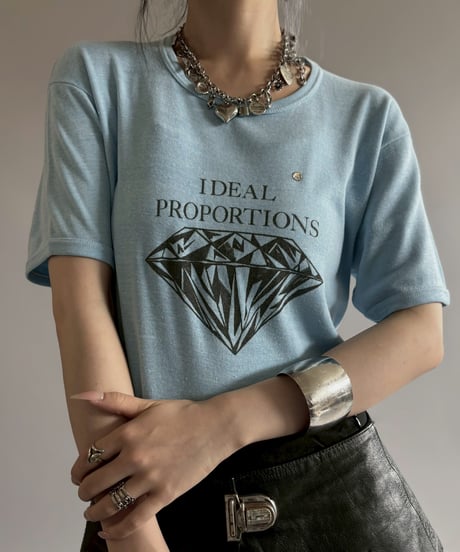 【USED】 70~80's IDEAL PROPORTIONS T-Shirt / 260725-012