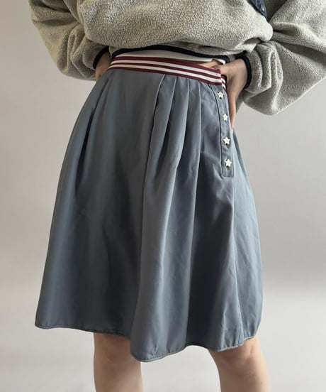 【USED】 Made in Italy miu miu Star Button Skirt / 261031-028