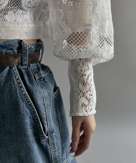 【RE;CIRCLE】RE Crochet  Blouse / 260709-001