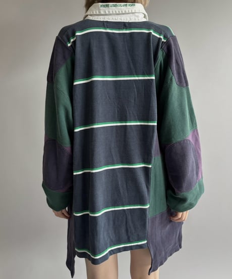 【RE;CIRCLE】 RE Lace-Up Rugger Shirt  /261015-007