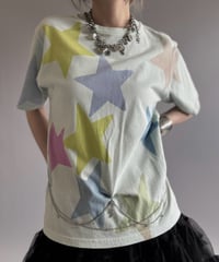 【USED】 COLLINA STRADA Star Design T-Shirt / 260815-020