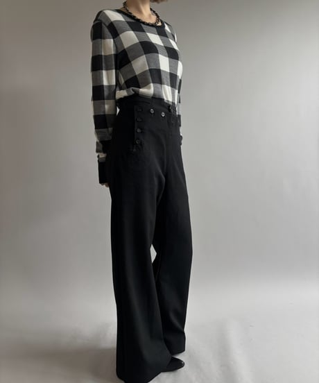 【USED】 OLD NAVY Plaid Thermal L/S Tee / 261003-005