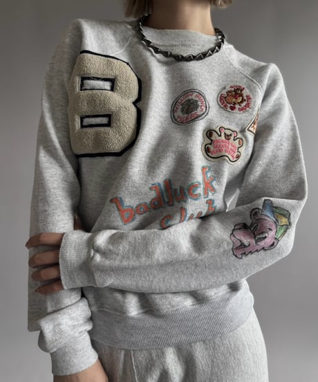 【RE;CIRCLE】 RE Mash up Products Handwritten Sweat Top  /261026-018