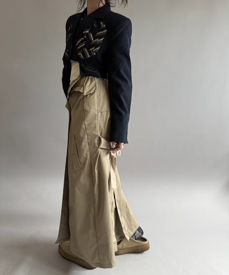 【RE;CIRCLE】 RE Numbering Tie Blazer  / 261019-017