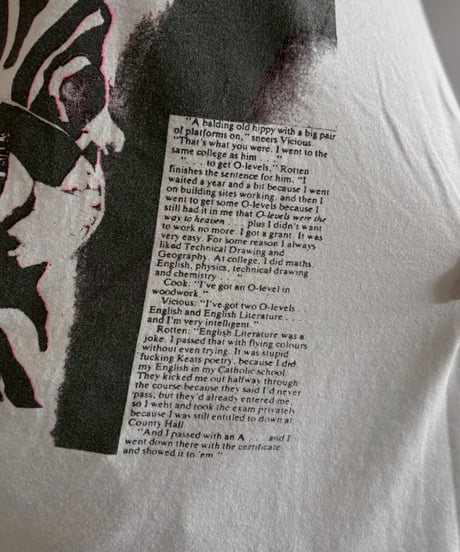 【USED】 SID VICIOUS T-Shirt/ 260718-009