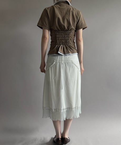 【Chinatsu Aoyama】 RE Player Polo Shirt / 260827-020