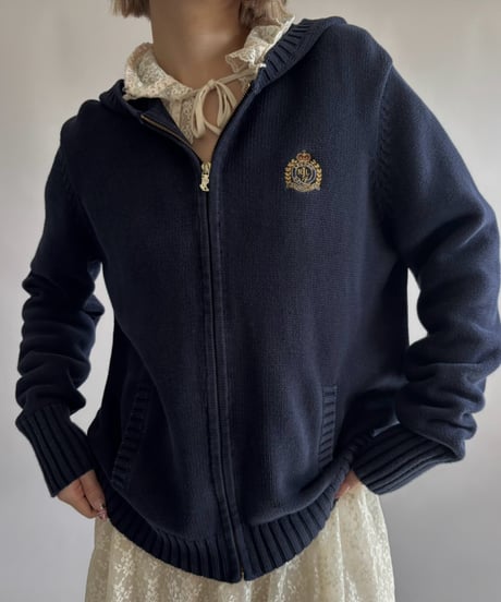 【USED】 Lauren Ralph Lauren Knit Zip Parka / 261017-006