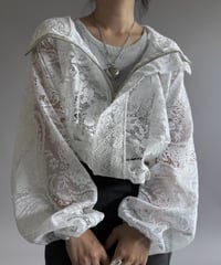 【RE;CIRCLE】RE Lace Hooded Jacket / 260914-010