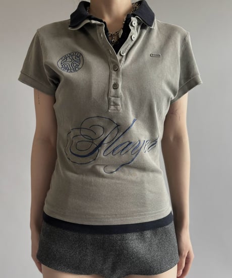 【Chinatsu Aoyama】 RE Player Polo Shirt / 260827-022