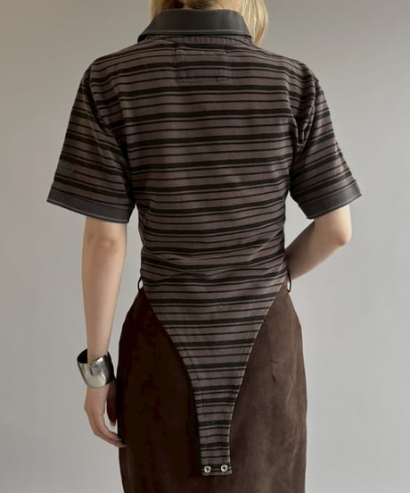 【RE;CIRCLE】RE Leotard Polo Shirt / 260713-013