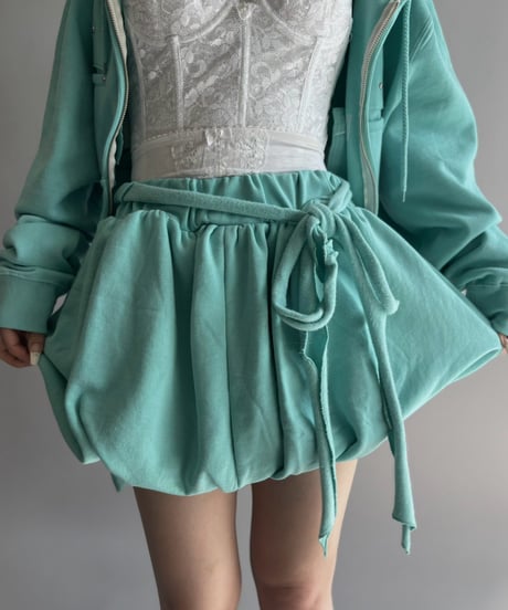 【Chinatsu Aoyama】 Sweat Skirt /  2601022-016
