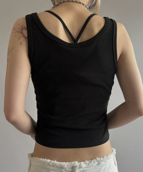 【USED】 I.AM.GIA Design Tank Top/ 260815-014