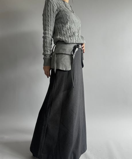 【RE;CIRCLE】 RE Suit Waist Belt Bag / 260917-005