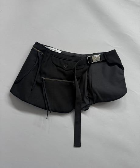【RE;CIRCLE】 RE Suit Waist Belt Bag / 260917-001