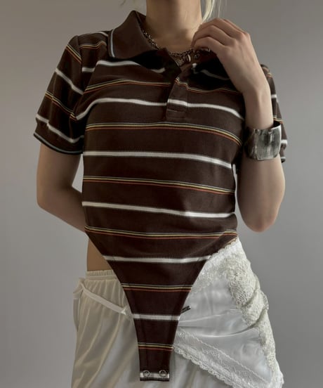 【RE;CIRCLE】RE Leotard Polo Shirt / 260713-012