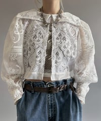 【RE;CIRCLE】RE Crochet  Blouse / 260709-001
