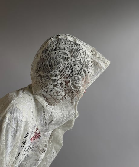 【RE;CIRCLE】RE Lace Hooded Jacket / 260824-007