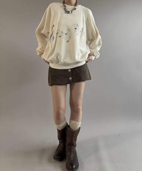 【RE;CIRCLE】 RE Print Sweat / 261008-012