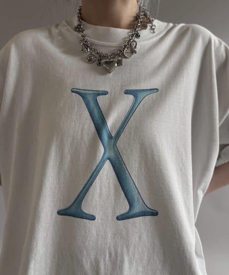 【USED】 Hanes APPLE X Cutoff T-Shirt / 260725-029