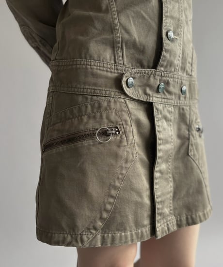 【USED】 DIESEL Design Long Length Jacket / 261010-002