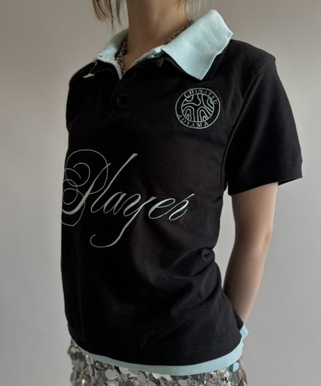 【Chinatsu Aoyama】 RE Player Polo Shirt / 260827-032