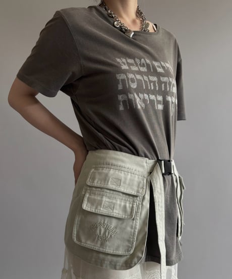 【RE;CIRCLE】  RE Fishing Vest Belt Bag / 260810-006