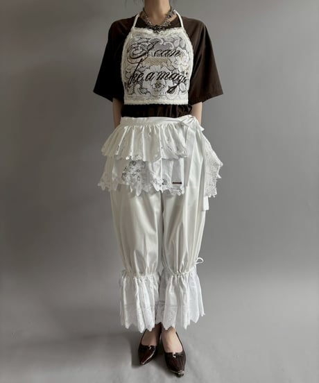 【Chinatsu Aoyama】 RE The Home Makers Wrap Skirt / 260716-042