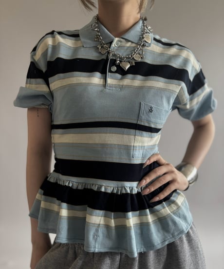【RE;CIRCLE】 RE Polo PEPLUM / 260806-007