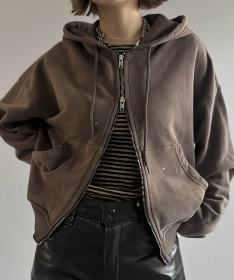 【RE;CIRCLE】 RE Zip Parka Short / 261008-008