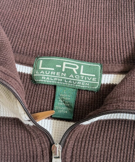 【USED】 Lauren Active Design Border Thermal Top / 260905-012