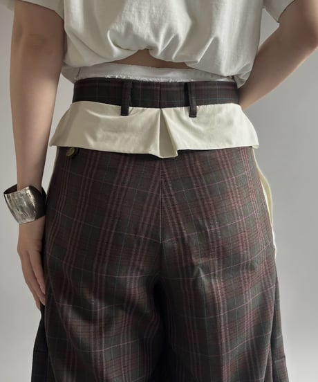 【RE;CIRCLE】 Re Slacks Pocket Shorts /  260727-006