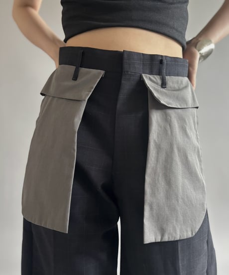 【RE;CIRCLE】 Re Slacks Pocket Shorts /  260727-001