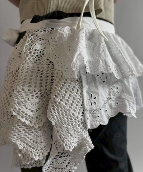 【Chinatsu Aoyama】 RE The Home Makers Wrap Skirt / 260716-049