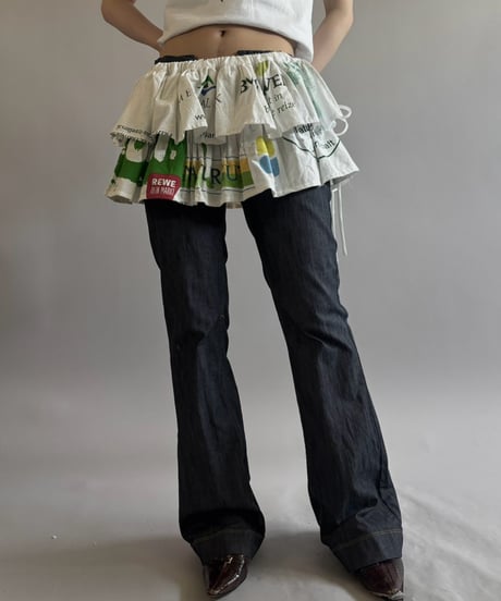 【RE;CIRCLE】  RE Eco Bag Wrap Skirt / 260810-016