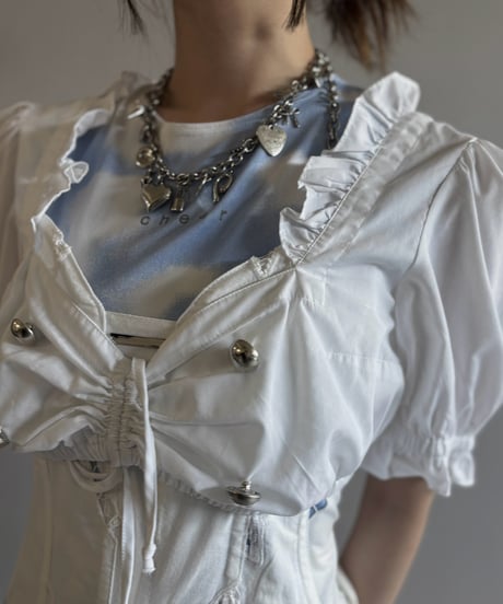 【Chinatsu Aoyama】 RE The Home Makers Blouse / 260820-051