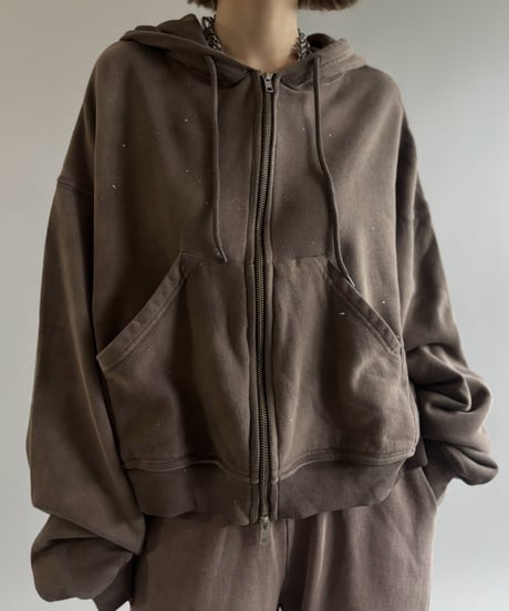 【RE;CIRCLE】 RE Zip Parka Short / 261008-005