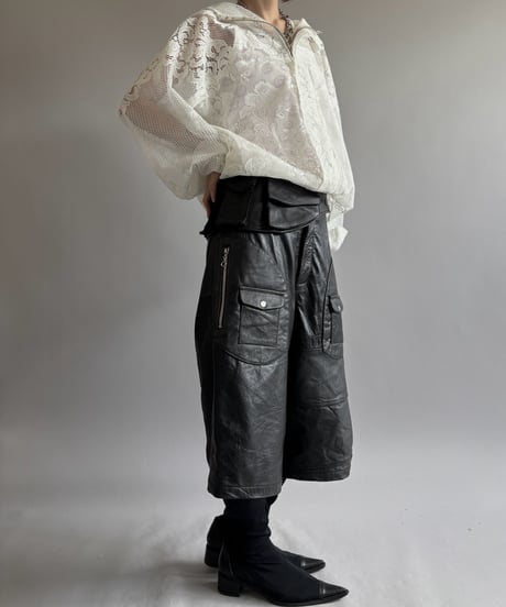 【RE;CIRCLE】RE Lace Hooded Jacket / 260824-014