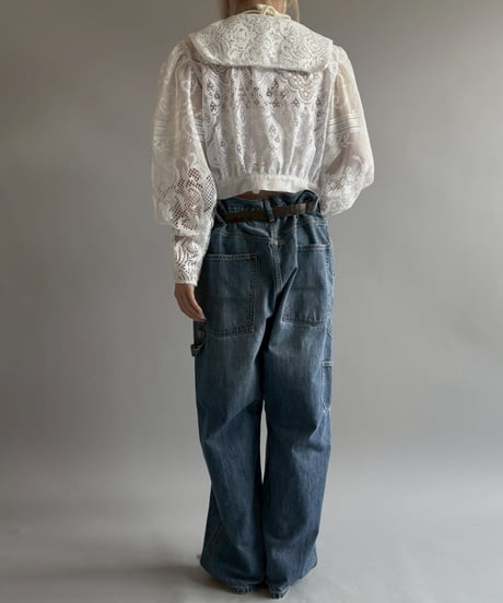 【RE;CIRCLE】RE Crochet  Blouse / 260709-001