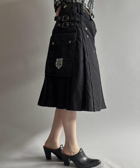 【USED】 DAMN NEAR KILT'EM Design Skirt / 260919-010