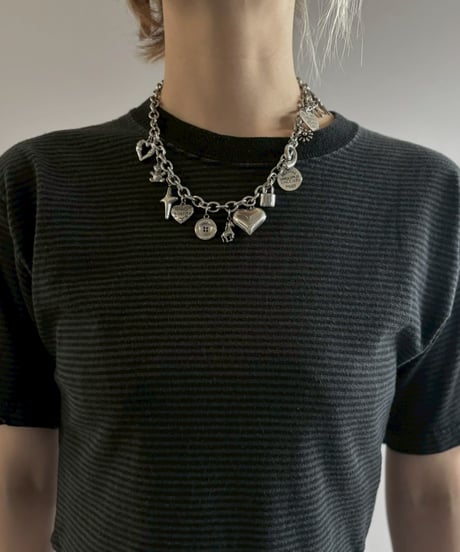 【RE;CIRCLE】RE Multi Border Leotard Top / 260713-002