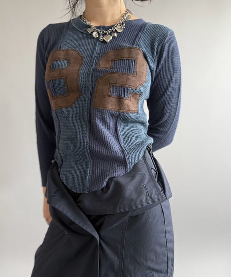 【RE;CIRCLE】 RE Thermal Game Shirt  /261019-009