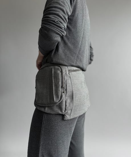 【RE;CIRCLE】 RE Suit Waist Belt Bag / 260917-009