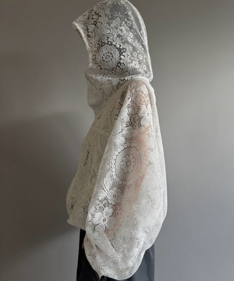 【RE;CIRCLE】RE Lace Hooded Jacket / 260824-004