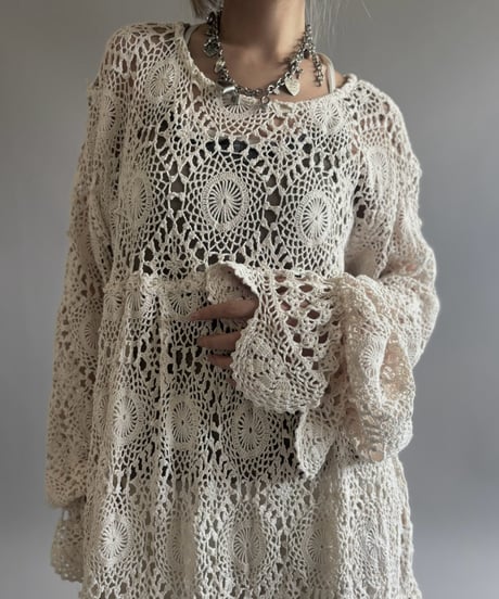 【RE;CIRCLE】 RE Crochet One-Piece / 260803-013