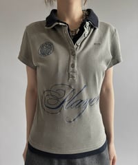 【Chinatsu Aoyama】 RE Player Polo Shirt / 260827-022