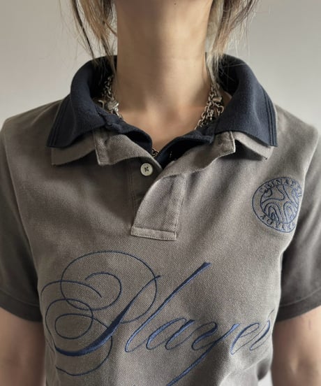 【Chinatsu Aoyama】 RE Player Polo Shirt / 260827-040
