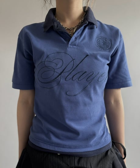 【Chinatsu Aoyama】 RE Player Polo Shirt / 260827-016