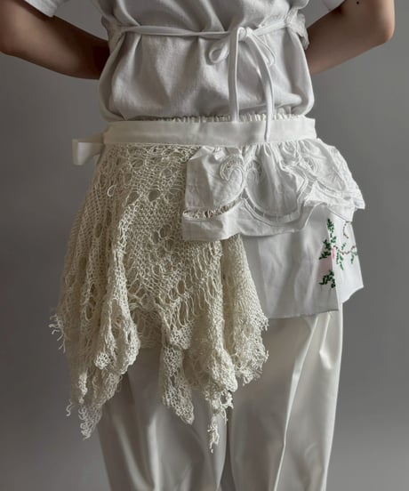 【Chinatsu Aoyama】 RE The Home Makers Wrap Skirt / 260716-035