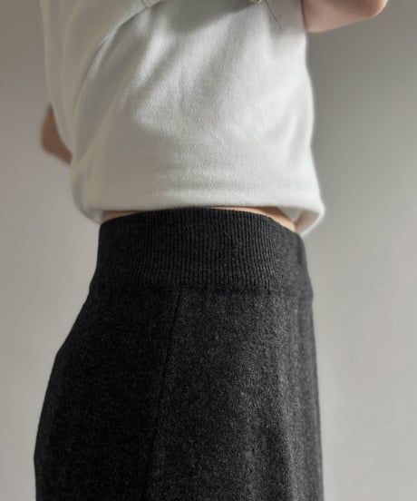 【USED】 Wool Long Skirt / 260822-008